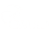 CWind company logo, showcasing a partner in the energy sector for DC Transport and Engineering.